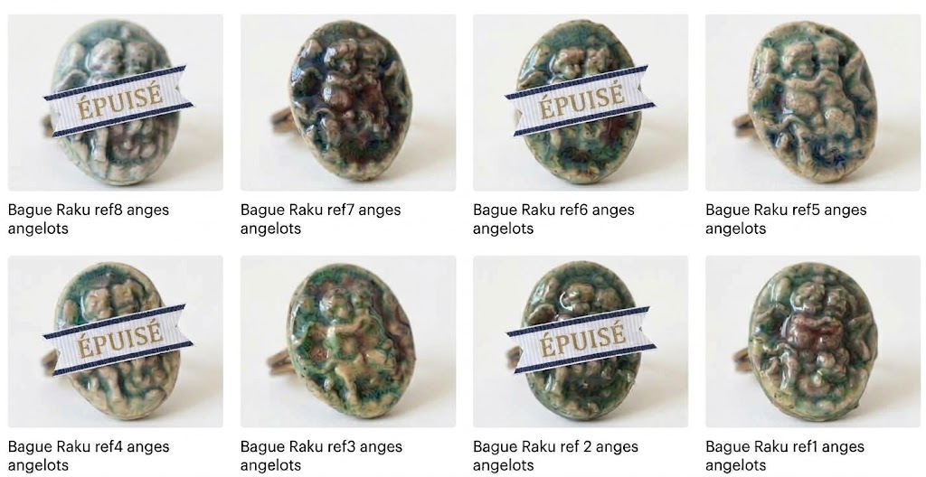 Bague Raku Angelots – Image 9